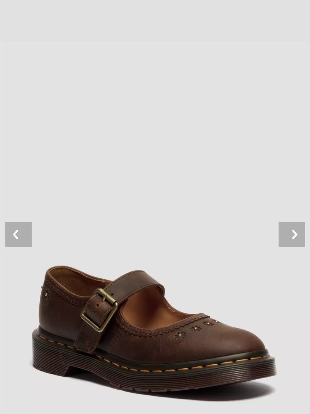 DISO (Do not buy!): Dr. Martens Flower Mary Jane’s size 6 (EU size 37)